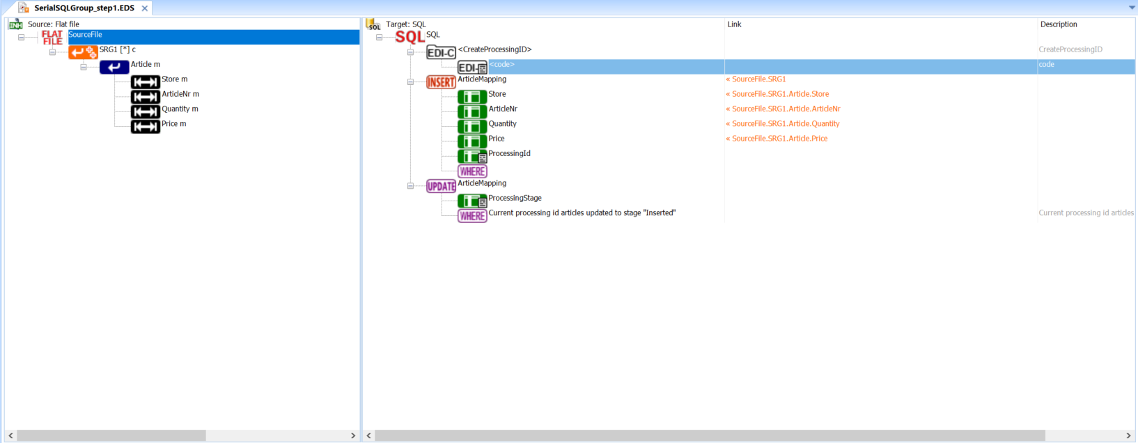 Loop Within loop for file to file mapping – Inobiz
